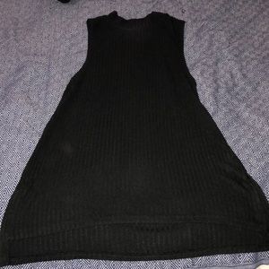 American eagle black turtle neck tank